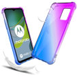 Чехол для Motorola Moto E13, Gradient Dropproof, Фиолетовый / синий