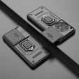 Чехол для OnePlus 12 5G, KickStand Camera Lens, чёрный