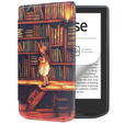 Чехол для PocketBook Verse / Verse Pro, Smartcase, Library girl