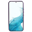 Чехол для Samsung Galaxy S22, Magnetic Dual Glass, фиолетовый