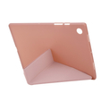 Чехол для Samsung Galaxy Tab A9+, Origami, розовый rose gold