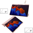 Чехол для Samsung Galaxy Tab S7 Plus / Tab S7 FE, Smartcase Hybrid, с местом для стилуса, розовый