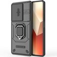 Чехол для Xiaomi Redmi Note 13 5G, KickStand Camera Lens, чёрный