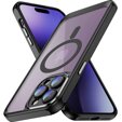 Чехол для iPhone 15 Pro, ERBORD Impact Guard, MagSafe, чёрный