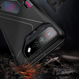 Чехол до ASUS ROG Phone 8 Pro, Carbon Gel, чёрный