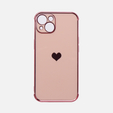 Чехол до Apple iPhone 13, Electro heart, розовый rose gold