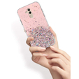 Чехол до Huawei Mate 20 Lite, Glittery, розовый