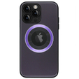 Чехол до MagSafe до iPhone 14 Pro, Hole for Apple Logo, фиолетовый