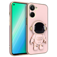 Чехол до Realme 10 4G, Astronaut, розовый