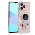 Чехол до Realme C51, Astronaut, розовый