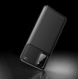 Чехол до Samsung Galaxy A03s, Carbon Gel, чёрный