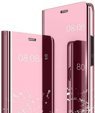 Чехол до Samsung Galaxy A72 5G, Clear View, розовый rose gold