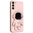 Чехол до Samsung Galaxy S21 Plus, Astronaut, розовый rose gold