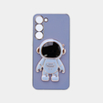 Чехол до Samsung Galaxy S23 Plus, Astronaut, синий