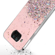 Чехол до Xiaomi Mi 10T Lite 5G, Glittery, розовый