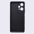 Чехол до Xiaomi Poco F5, Silicone Lite, чёрный