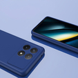 Чехол до Xiaomi Poco F6 Pro, Silicone Lite, синий