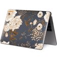 Чехол дял ноутбуку ENKAY HardShell до MacBook Air 13 A2337 M1 A2179 A1932, Gold flowers