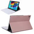 Чехол + клавиатура Samsung Galaxy Tab S6 Lite P610/P615 / S6 Lite 2022 10.4, розовый rose gold