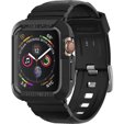 Чехол ремешок SPIGEN до Apple Watch 4/5/6/7/SE 44/45mm, Rugged Armor Pro, Black