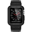 Чехол ремешок SPIGEN до Apple Watch 4/5/6/7/SE 44/45mm, Rugged Armor Pro, Black