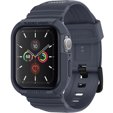 Чехол ремешок SPIGEN до Apple Watch 4/5/6/7/SE 44/45mm, Rugged Armor Pro, Charcoal Grey