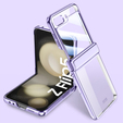Чехол со стеклом для Samsung Galaxy Z Flip5 5G, PC Case, фиолетовый