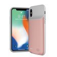 Чехол с батареей 5200mAh до iPhone X/XS, Rose Gold