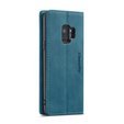 Чехол CASEME для Samsung Galaxy S9, Leather Wallet Case, синий