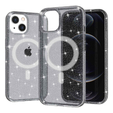 Чехол Dropproof Glitter MagSafe для iPhone 14 Plus, Black