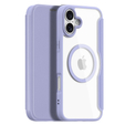 Чехол Dux Ducis до iPhone 16, Skin X Pro, MagSafe, фиолетовый