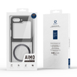 Чехол DuxDucis для Samsung Galaxy S23 FE, Aimo Case, для MagSafe, прозрачный / черный