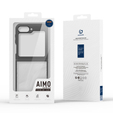 Чехол DuxDucis для Samsung Galaxy Z Flip6 5G, Aimo case, прозрачный / черный