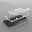 Чехол ERBORD до iPhone 12 / 12 Pro, Hybrid Case, ultra clear