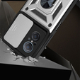 Чехол NOX Camera Slide Huawei Nova 9 SE, CamShield Slide, серебро