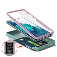 Чехол NOX Camera Slide Samsung Galaxy S20 FE, CamShield Slide, розовый/зеленый