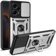 Чехол NOX Camera Slide Xiaomi Poco F5, CamShield Slide, серебро