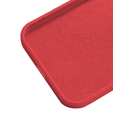 Чехол Silicone до iPhone 14 Plus, MagSafe, Red