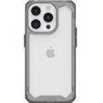 Чехол Urban Armor Gear для iPhone 15 Pro, Plyo, прозрачный / серый