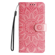 Чехол Wallet до Realme C53 4G, Flower, Pink