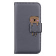 Чехол Wallet до Xiaomi Redmi 9A, Teddy, Grey