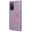 Чехол Wallet до Xiaomi Redmi Note 11/11S, Owl Tree, Purple