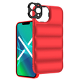 Чeхол ERBORD Puffer Case до iPhone 13 Pro, Red