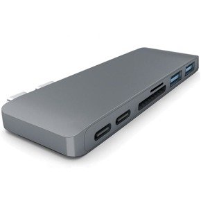 Адаптер Dual Type-C/USB-C/USB 3.0 SD MicroSD/TF  6in1