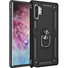 Броньований Чoхол до Samsung Galaxy Note 10+ Plus, Nox Case Ring, чорний