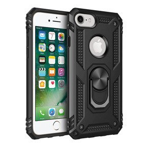 Броньований Чoхол до iPhone 6/6S/7/8/SE 2020/SE 2022, Nox Case Ring, чорний