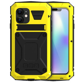 Броньований чохол для iPhone 11, R-JUST, жовтий / чорний