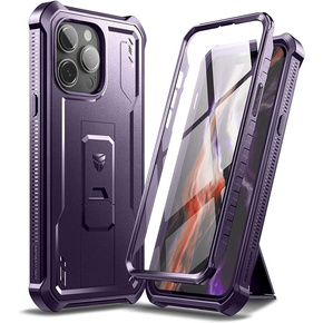 Броньований чохол для iPhone 14 Pro Max, Dexnor Full Body, фіолетовий