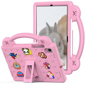 Дитячий чохол із підставкою для  Samsung Galaxy Tab S6 Lite 10.4 2020/2022, Tab A7 2020/2022 T500 / T505, Tab S6 T860/T865,  рожевий