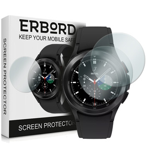 Захисне скло 2х Erbord для дисплею смарт годинника Samsung Galaxy Watch 4 46mm Classic